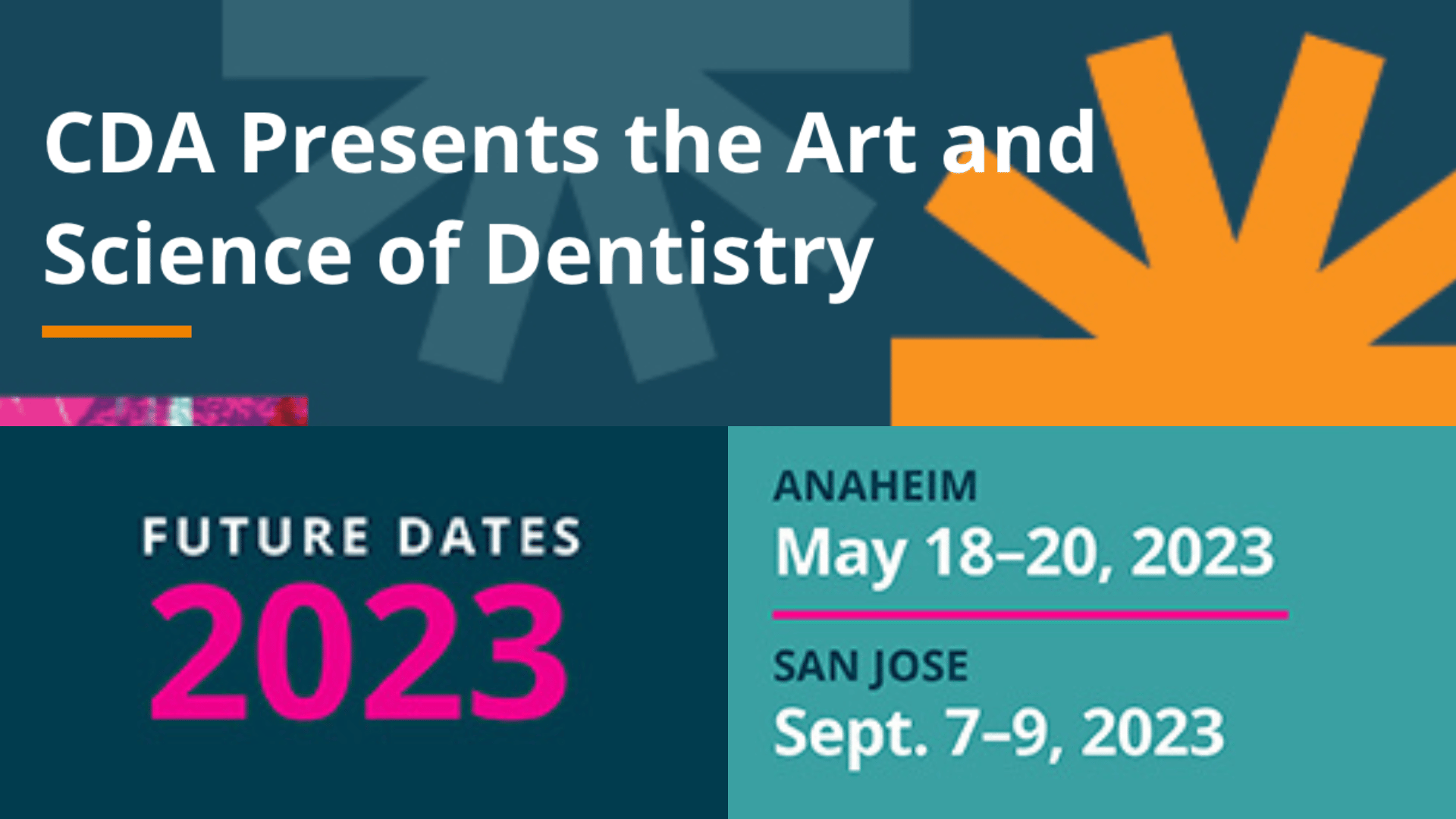 cda conference art and science of dentistry 2023