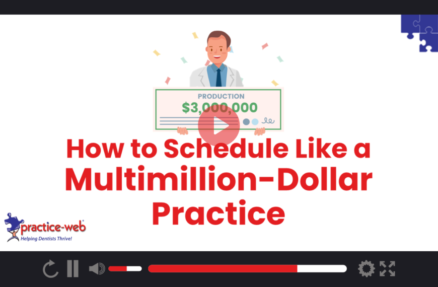 how to schedule like a multimillion-dollar practice