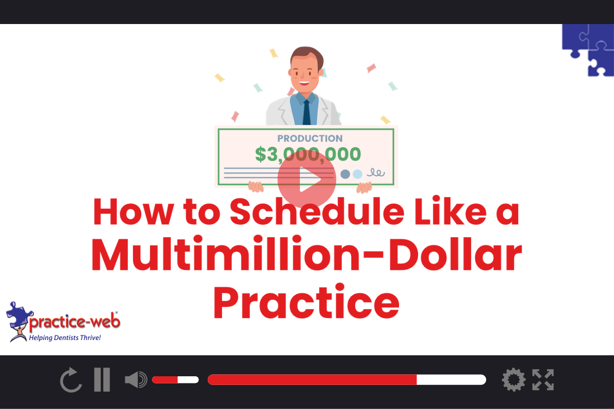 how to schedule like a multimillion-dollar practice